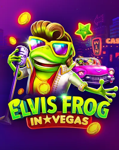 Elvis Frog in Vegas at Lizaro